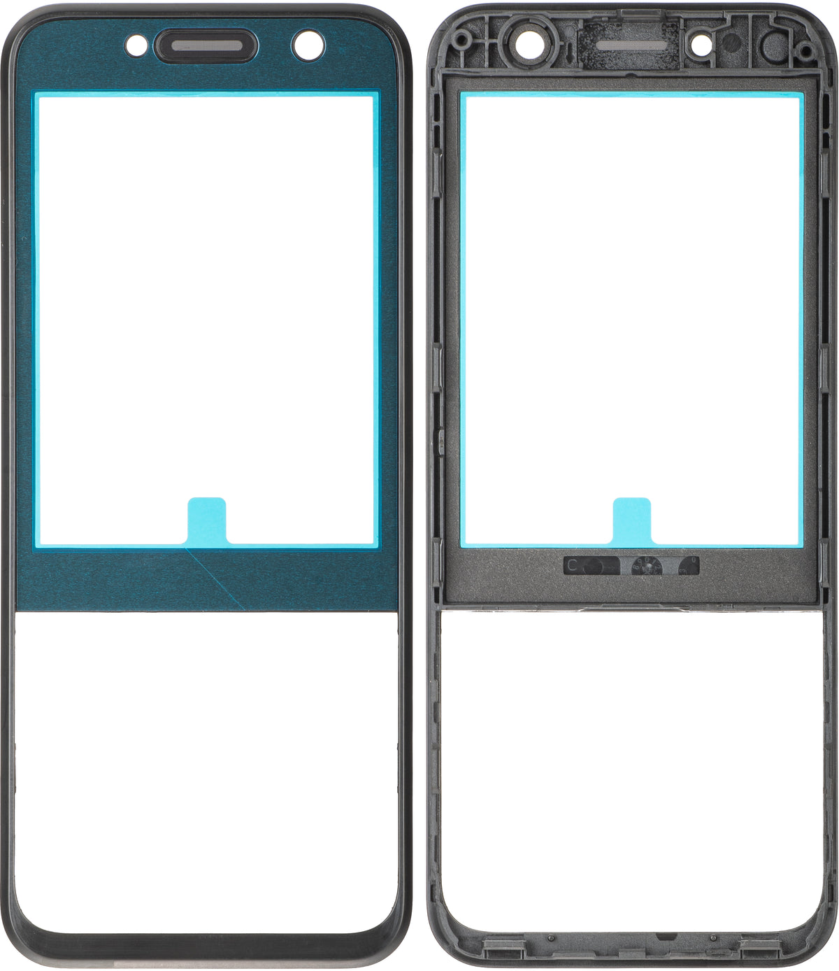Carcasa Fata Nokia 230 (2024), Neagra, Service Pack 286913671