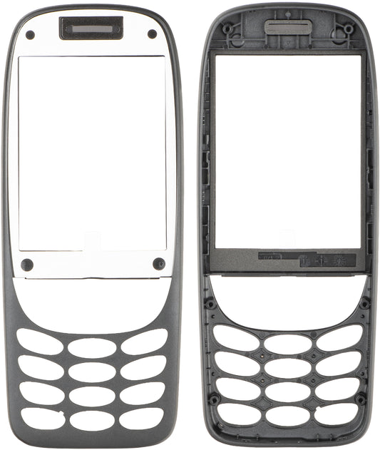 Carcasa Fata Nokia 6310 (2024), Neagra, Service Pack 286912228