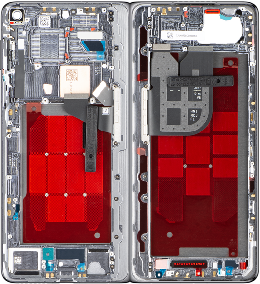 Carcasa Mijloc Huawei Mate X7, Gri, Service Pack 02357JUH