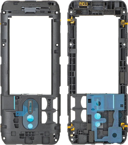 Carcasa Mijloc Nokia 230 (2024), Neagra, Service Pack 286913684