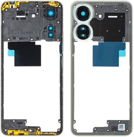 Carcasa Mijloc Xiaomi Redmi 13C, Verde (Clover Green), Service Pack 560004C3UA00