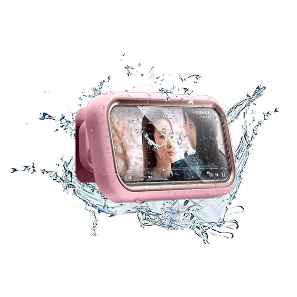 Carcasa Perete cu Membrana Tactila Techsuit LC-999 pentru Telefon, Waterproof, Roz Aurie
