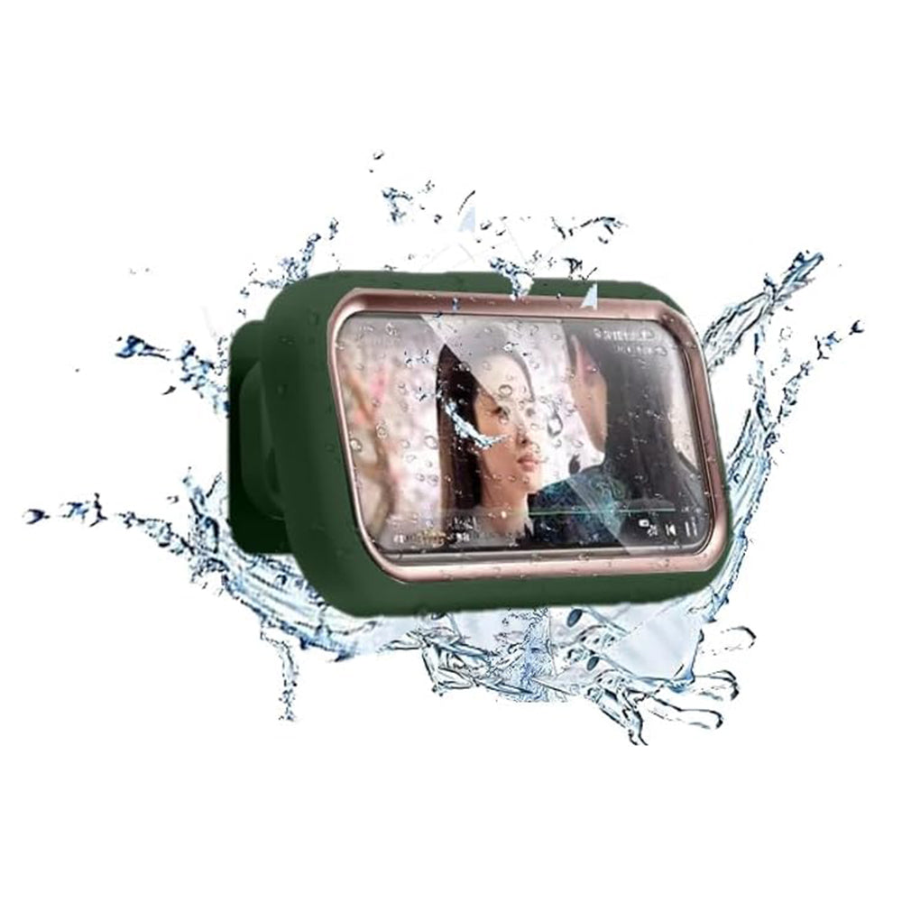 Carcasa Perete cu Membrana Tactila Techsuit LC-999 pentru Telefon, Waterproof, Verde Aurie