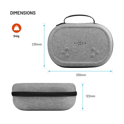 Carcasa Protectie Ochelari VR Fixed pentru Meta Quest 3S / 3, Gri