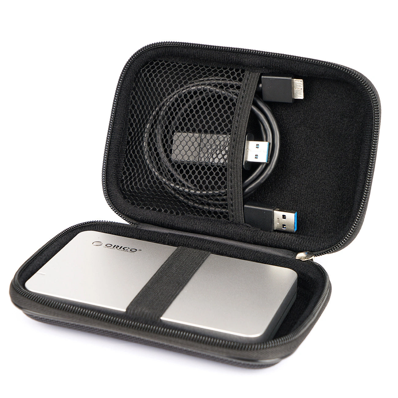 Carcasa Protectie Orico PHD-25 pentru HDD / SSD 2.5inch, Neagra