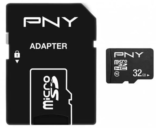 Card Memorie microSDHC PNY Performance Plus, 32Gb, Cu Adaptor P-SDU32G10PPL-GE