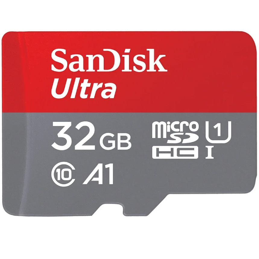 Card Memorie microSDHC SanDisk Ultra Android A1, 32Gb, Clasa 10 / UHS-1 U1, Cu Adaptor SDSQUA4-032G-GN6MA