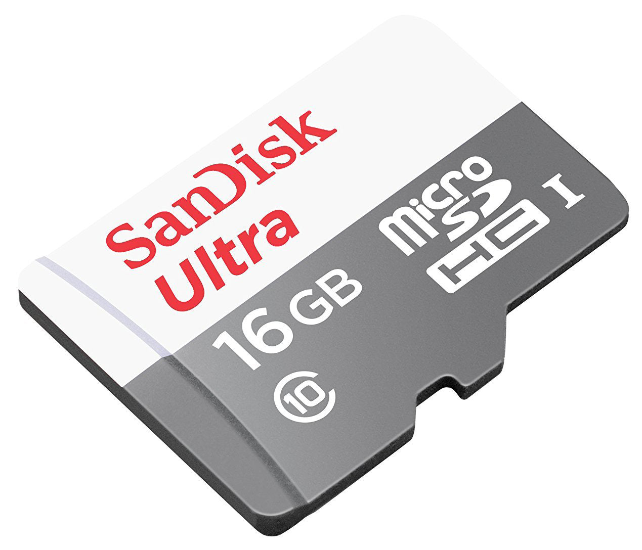 Karta pamięci microSDHC SanDisk Ultra Android, 16 Gb, Class 10 / UHS-1 U1 SDSQUNS-016G-GN3MN SDSQUNS-016G-GN3MN