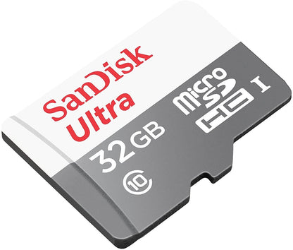 Card Memorie microSDHC SanDisk Ultra, 32Gb, Clasa 10 SDSQUNR-032G-GN3MN