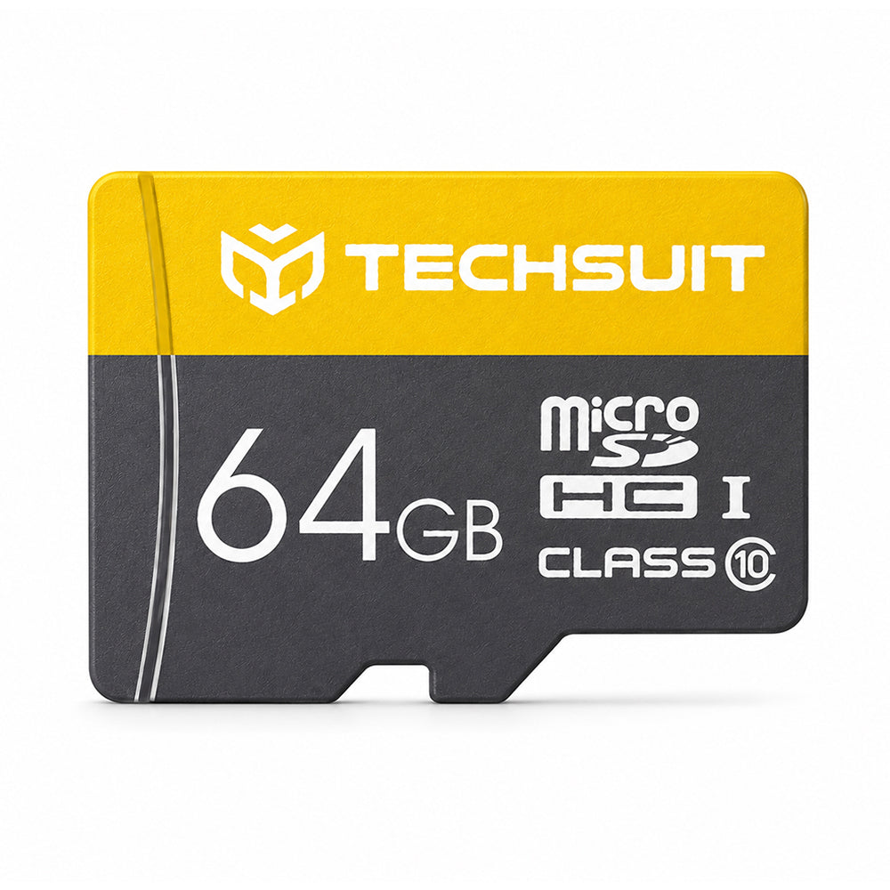 Card Memorie microSDXC Techsuit THCM11, 64Gb, Clasa 10, Cu Adaptor