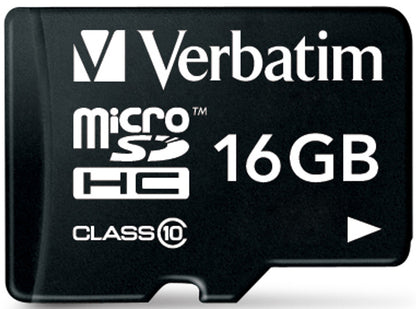 Card Memorie microSDHC Verbatim, 16Gb, Clasa 10 / UHS-1 U1, Cu Adaptor