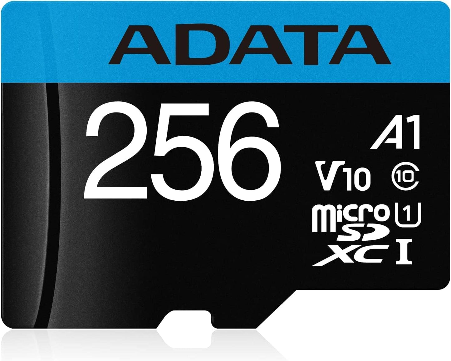 Card Memorie microSDXC Adata Premier, 256Gb, Clasa 10 / UHS-1 U1, Cu Adaptor AUSDX256GUICL10A1-RA1