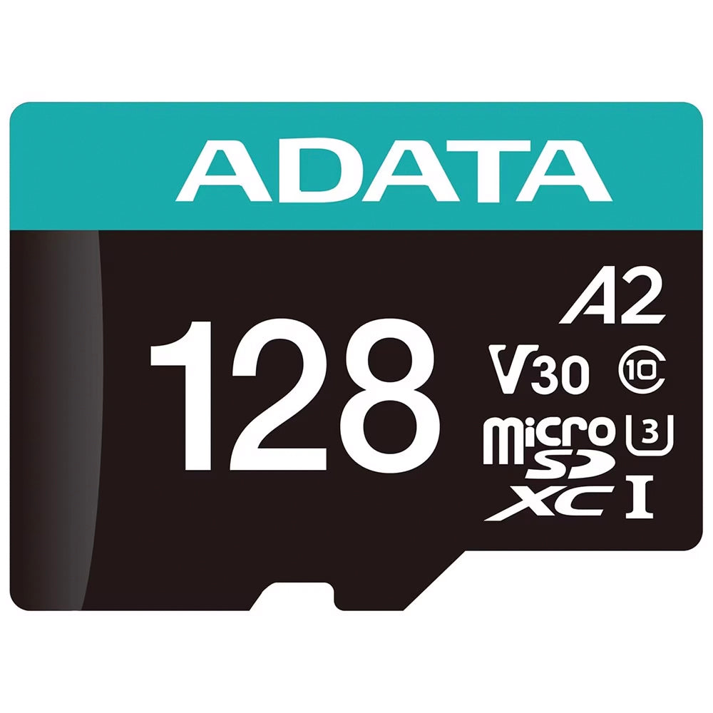 Card Memorie microSDXC Adata Premier Pro, 128GB, Clasa 10 / UHS-1 U3, Cu Adaptor AUSDX128GUI3V30SA2-RA1