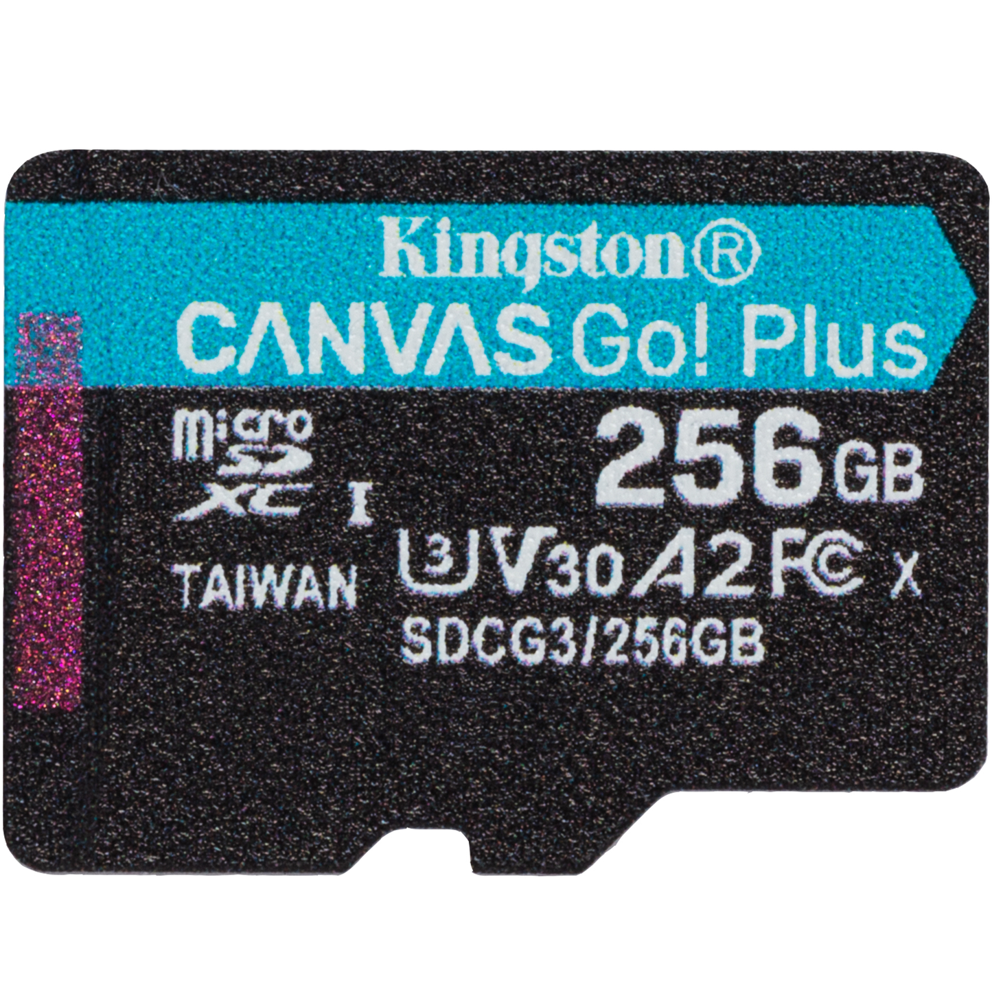 Karta pamięci microSDXC Kingston Canvas Go Plus, 256 Gb, Class 10 / UHS-1 U3 SDCG3/256GBSP 