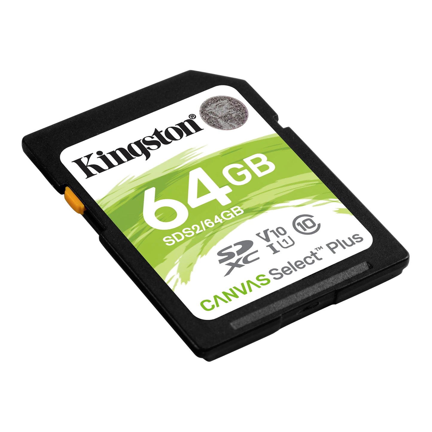 Karta pamięci SDXC Kingston Canvas Select Plus 100R, 64 GB, klasa 10 / UHS-1 U1 SDS2/64 GB 