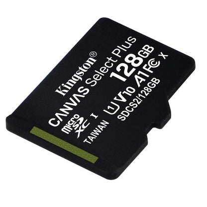 Card Memorie microSDXC Kingston Canvas Select Plus, 128Gb, Clasa 10 / UHS-1 U1 SDCS2/128GBSP