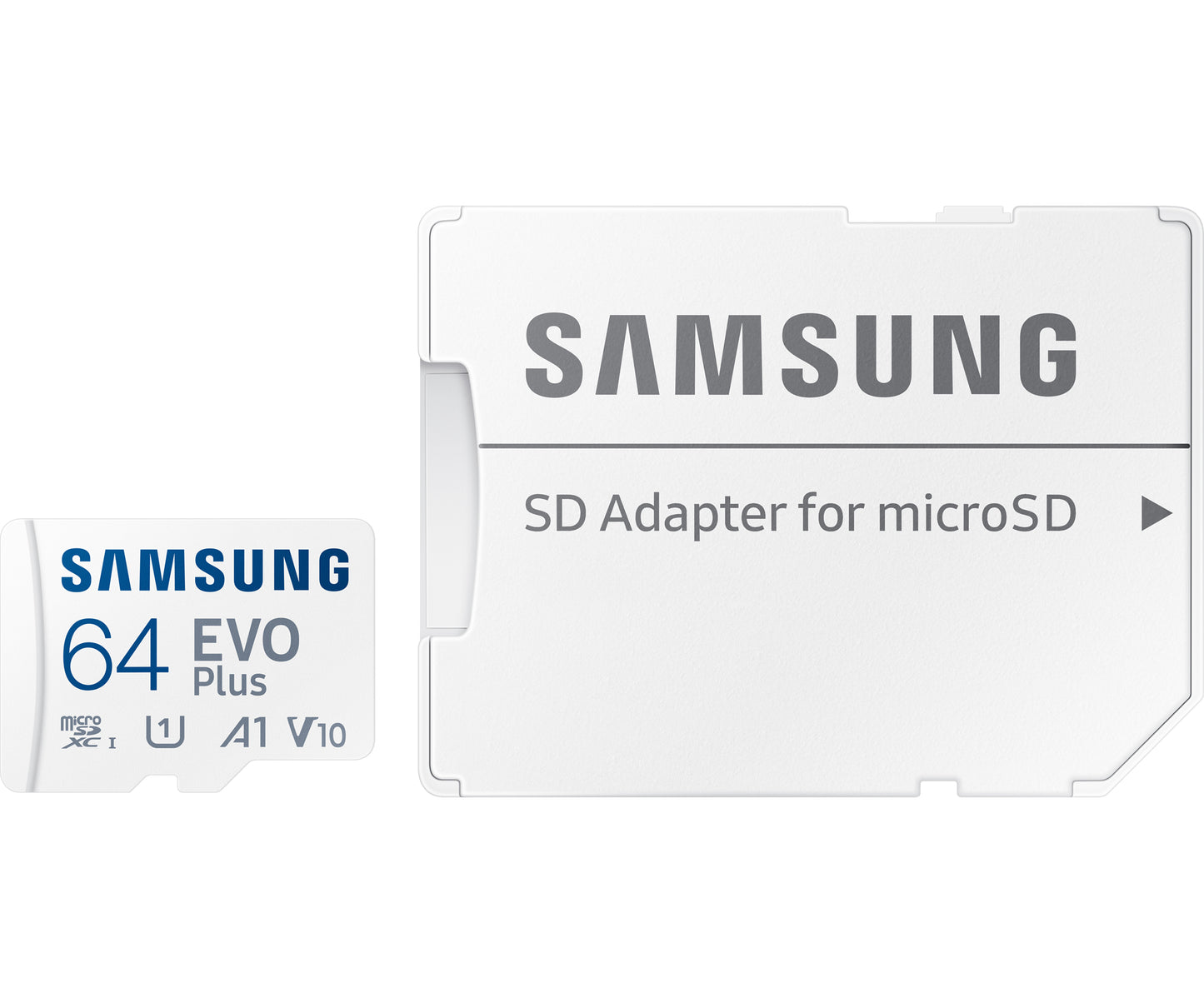 Card Memorie microSDXC Samsung Evo Plus, 64Gb, Clasa 10 / UHS-1 U1, Cu Adaptor MB-MC64KA/EU