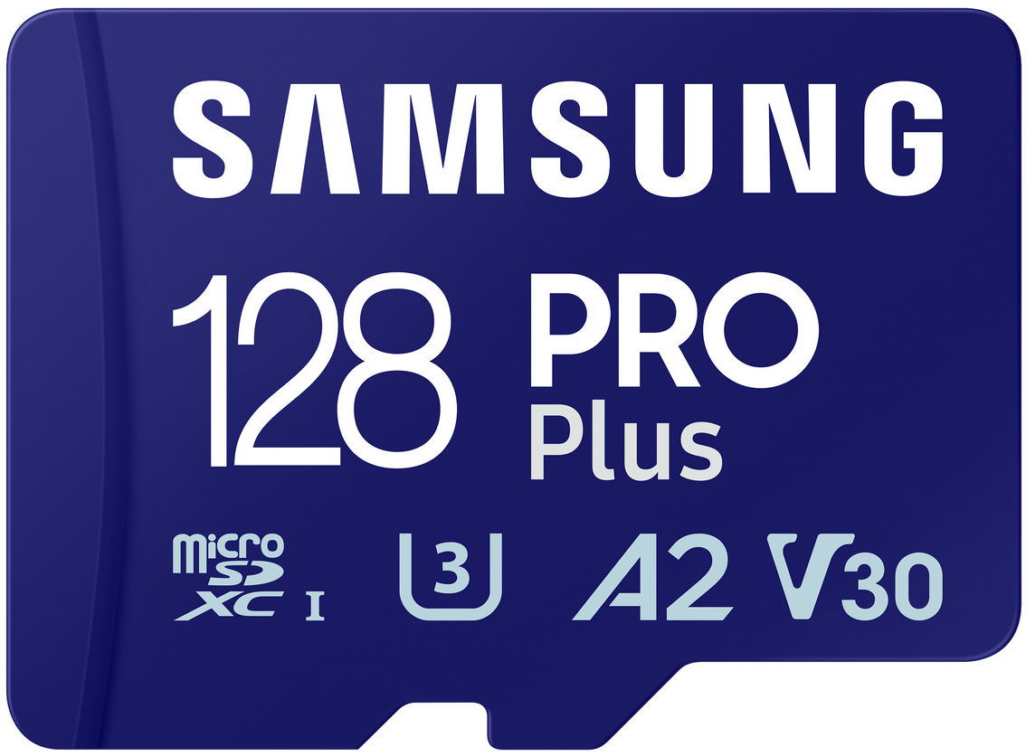 Card Memorie microSDXC Samsung PRO Plus, 128Gb, Clasa 10 / UHS-1 U3, Cu Adaptor MB-MD128SA/EU