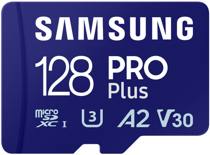 Card Memorie microSDXC Samsung PRO Plus, 128Gb, Clasa 10 / UHS-1 U3, Cu Adaptor MB-MD128SA/EU