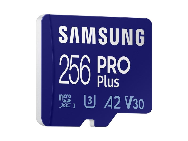 Card Memorie microSDXC Samsung PRO Plus, 256Gb, Clasa 10 / UHS-1 U3, Cu Adaptor MB-MD256KA