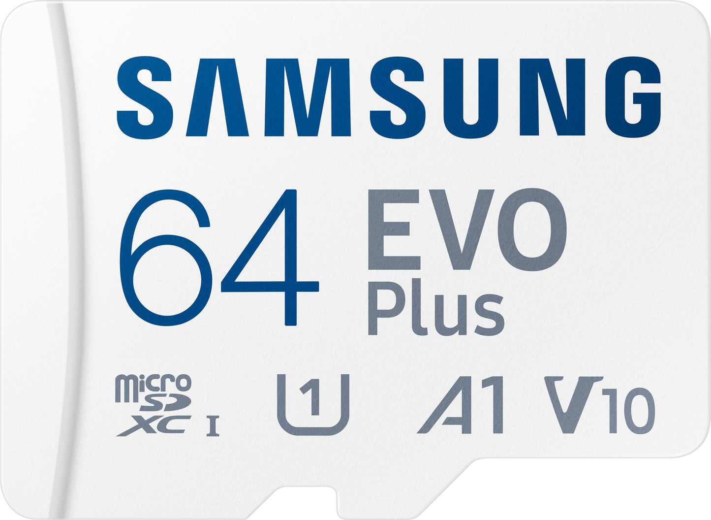 Card Memorie microSDXC Samsung Evo Plus, 64Gb, Clasa 10 / UHS-1 U1, Cu Adaptor MB-MC64KA/EU