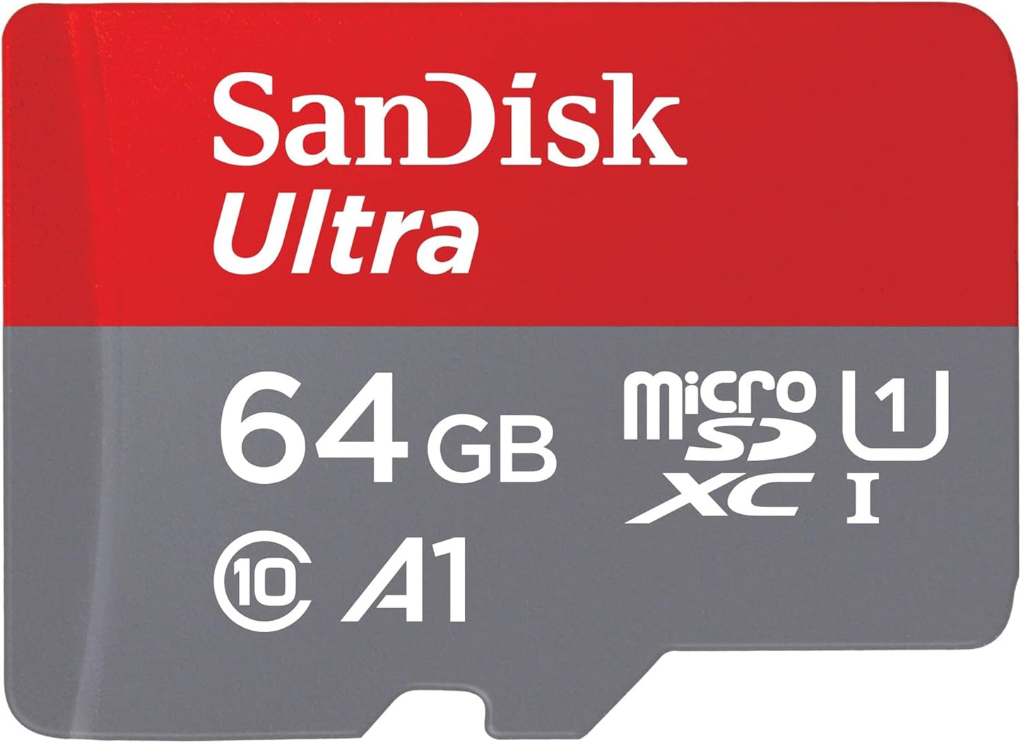 Card Memorie microSDXC SanDisk Ultra, 64Gb, Clasa 10 / UHS-1 U1 SDSQUAB-064G-GN6MN