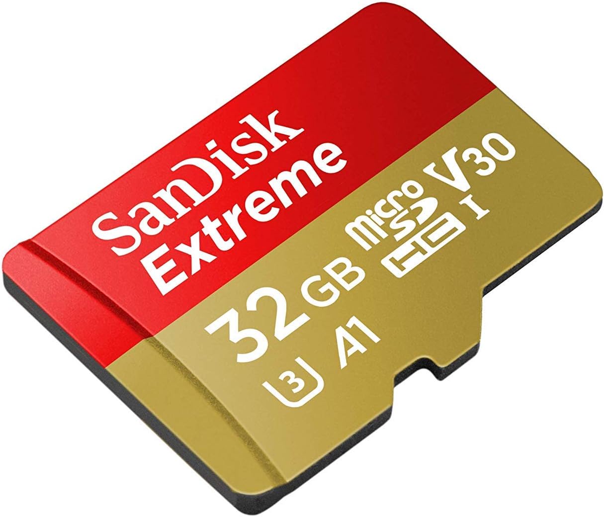 Card Memorie microSDHC SanDisk Extreme, 32Gb, Clasa 10 / UHS-1 U3 SDSQXAF-032G-GN6MN