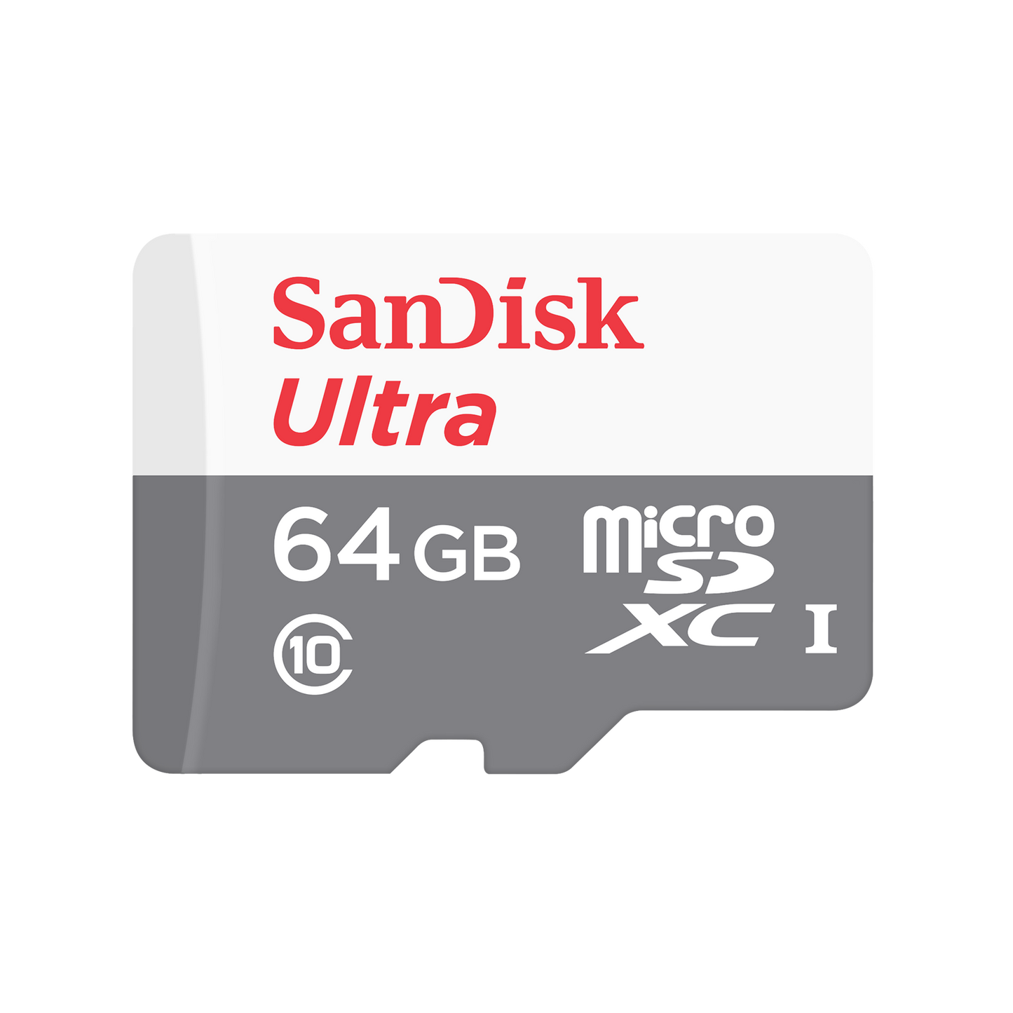 Card Memorie microSDXC SanDisk Ultra, 64Gb, Clasa 10, Cu Adaptor SDSQUNR-064G-GN6TA