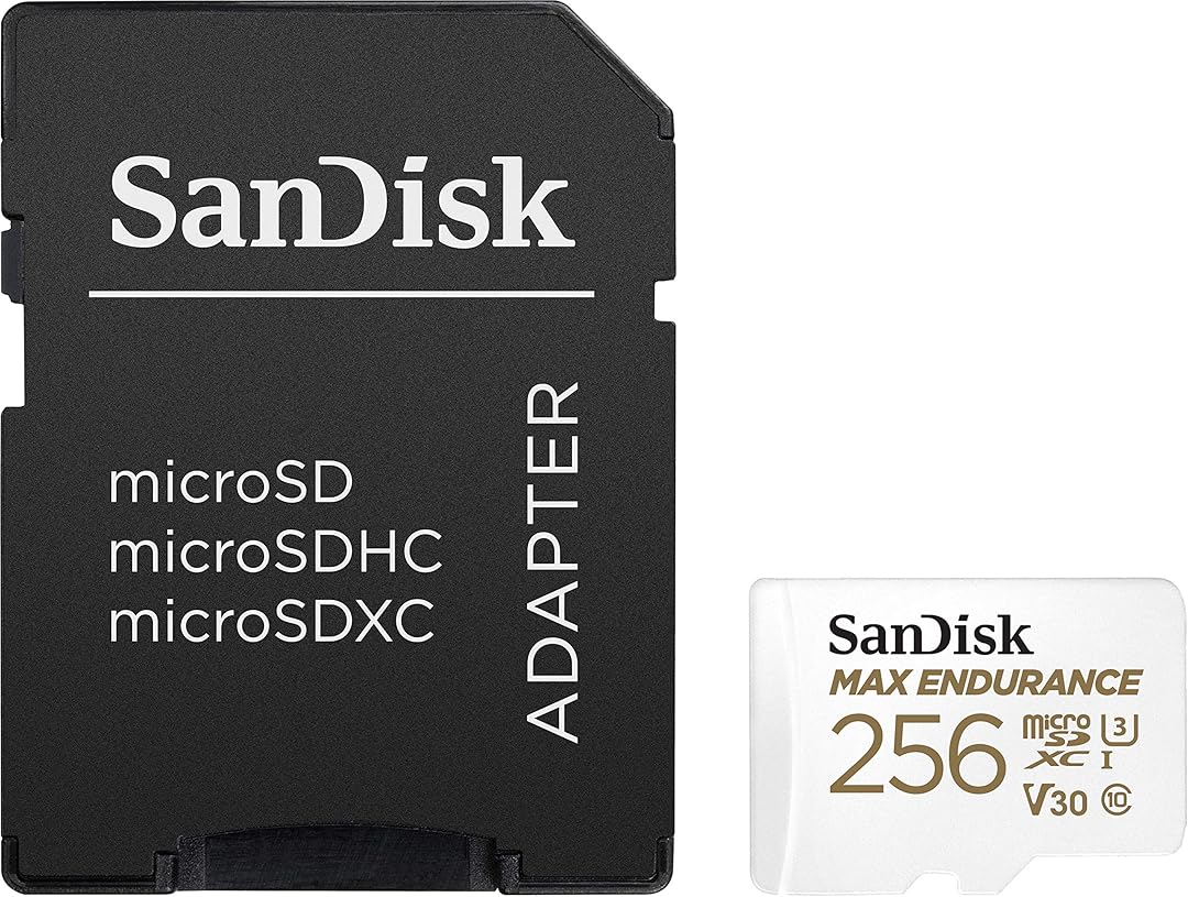 Card Memorie microSDXC SanDisk MAX Endurance, 256Gb, Clasa 10 / UHS-1 U3, Cu Adaptor SDSQQVR-256G-GN6IA