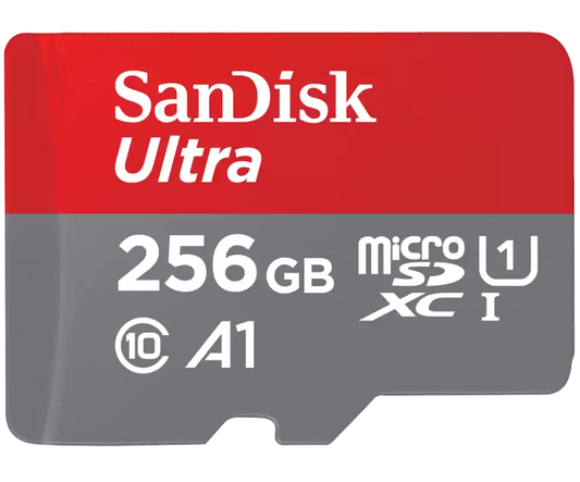 Card Memorie microSDXC SanDisk Ultra Android A1, 256Gb, Clasa 10 / UHS-1 U1 SDSQUAC-256G-GN6MN