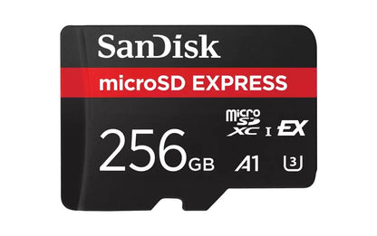 Card Memorie microSDXC SanDisk Express, 256Gb, Clasa 10 / UHS-1 U3 SDSQXFN-256G-GN4NN