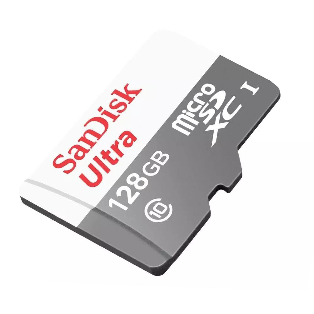 Card Memorie microSDXC SanDisk Ultra Android, 128Gb, Clasa 10 / UHS-1 U1 SDSQUNR-128G-GN6MN