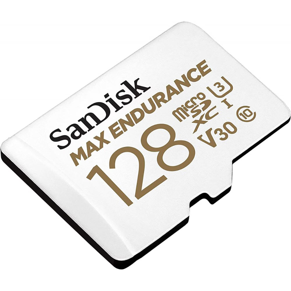 Card Memorie microSDXC SanDisk MAX Endurance, 128Gb, Clasa 10 / UHS-1 U3, Cu Adaptor SDSQQVR-128G-GN6IA