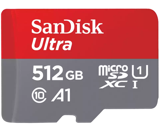 Card Memorie microSDXC SanDisk Ultra Android A1, 512Gb, Clasa 10 / UHS-1 U1 SDSQUAC-512G-GN6MN