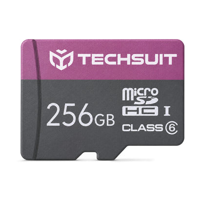 Card Memorie microSDXC Techsuit THCM27, 256Gb, Clasa 6, Cu Adaptor