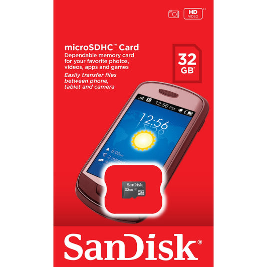 Card Memorie microSDHC SanDisk Ultra, 32Gb, Clasa 4