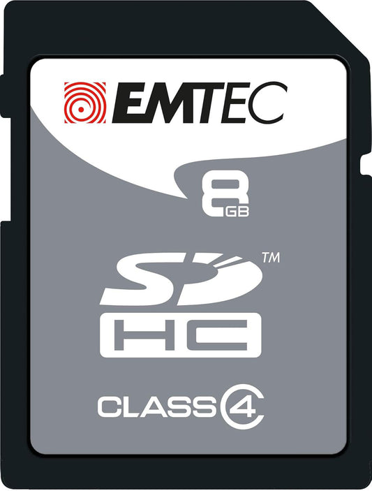 Card Memorie SDHC Emtec EliteSilver, 8Gb, Clasa 4 ECMSD8GHC4