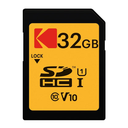 Card Memorie SDHC Kodak Premium Performance, 32Gb, Clasa 10 / UHS-1 U1 EKMSD32GHC10K