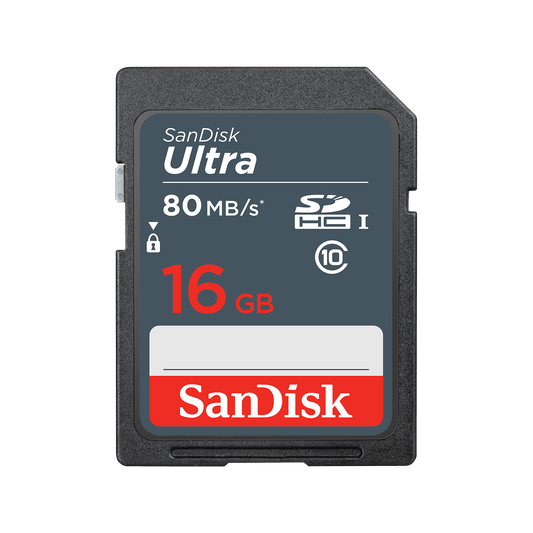 Card Memorie SDHC SanDisk Ultra, 16Gb, Clasa 10 SDSDUNS-016G-GN3IN
