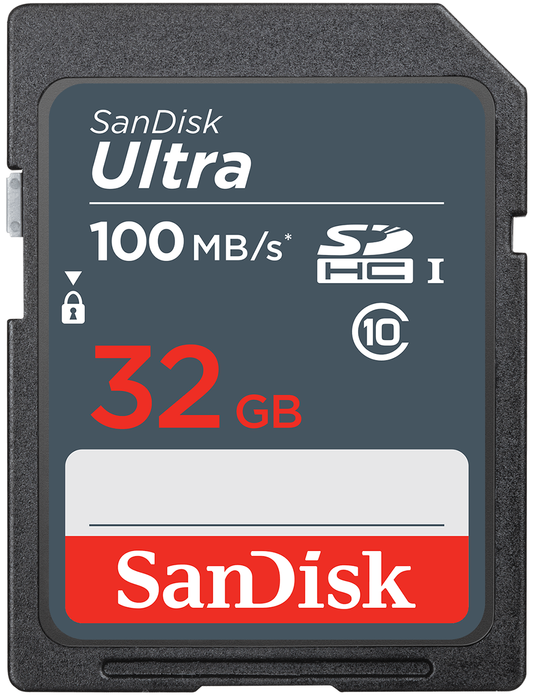 Card Memorie SDHC SanDisk Ultra, 32Gb, Clasa 10 SDSDUNR-032G-GN3IN