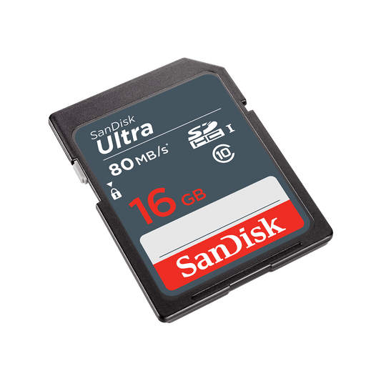 Card Memorie SDHC SanDisk Ultra, 16Gb, Clasa 10 SDSDUNS-016G-GN3IN