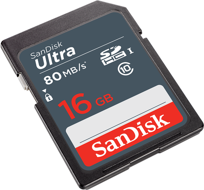 Card Memorie SDHC SanDisk Ultra, 16Gb, Clasa 10 SDSDUNS-016G-GN3IN