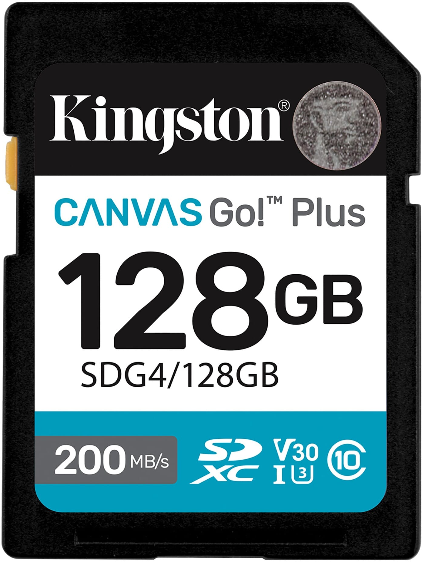 Card Memorie SDXC Kingston Canvas Go Plus, 128Gb, Clasa 10 / UHS-1 U3 SDG4/128GB