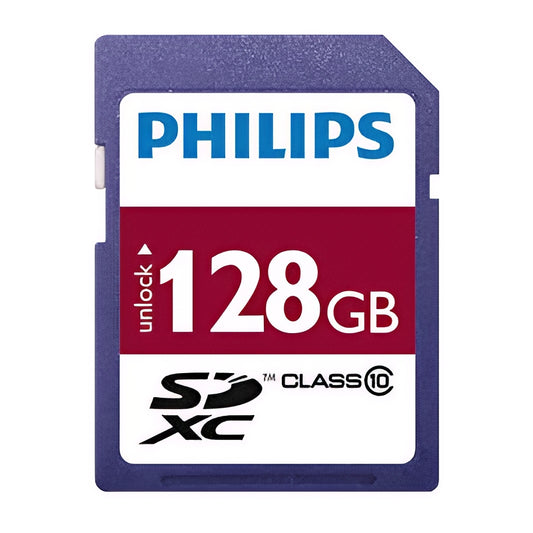Card Memorie SDXC Philips, 128Gb, Clasa 10 FM12SD55B/10
