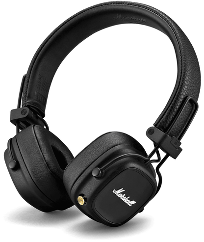 Handsfree Bluetooth Marshall Major IV, A2DP, Negru