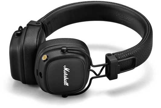 Handsfree Bluetooth Marshall Major IV, A2DP, Negru