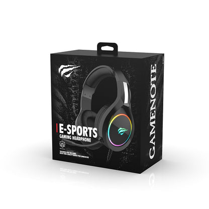 Casti Gaming 3.5mm HAVIT H2002D, 2m, Rosi