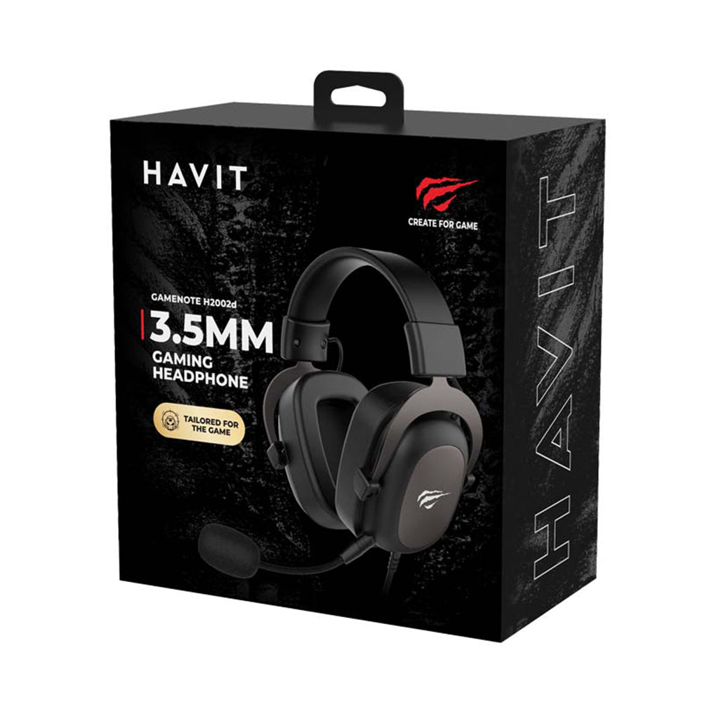 Casti Gaming 3.5mm HAVIT H2002D, 2m, Verzi