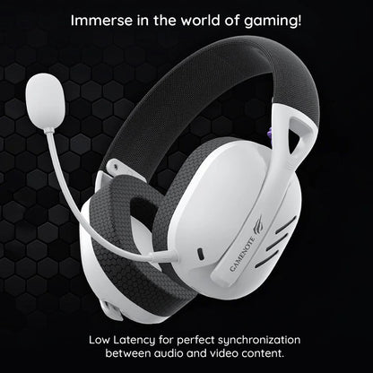 Casti Gaming Wireless HAVIT Fuxi-H3, Gri