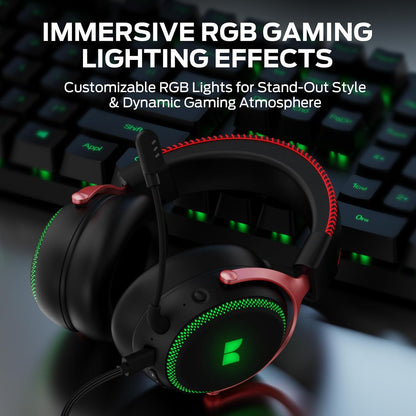 Casti Gaming Wireless Monster Mission 350, BT / Wi-Fi / Wired, Negre